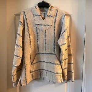 Baja Joe Mexican poncho hoodie